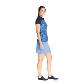 Alternate View 1 of Palm Fronds Short Sleeve Print Polo Shirt